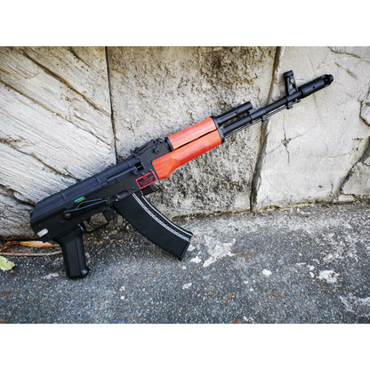 STS AK74M GEL BLASTER WITH REAL WOOD HANDGUARD