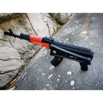 STS AK74M GEL BLASTER WITH REAL WOOD HANDGUARD