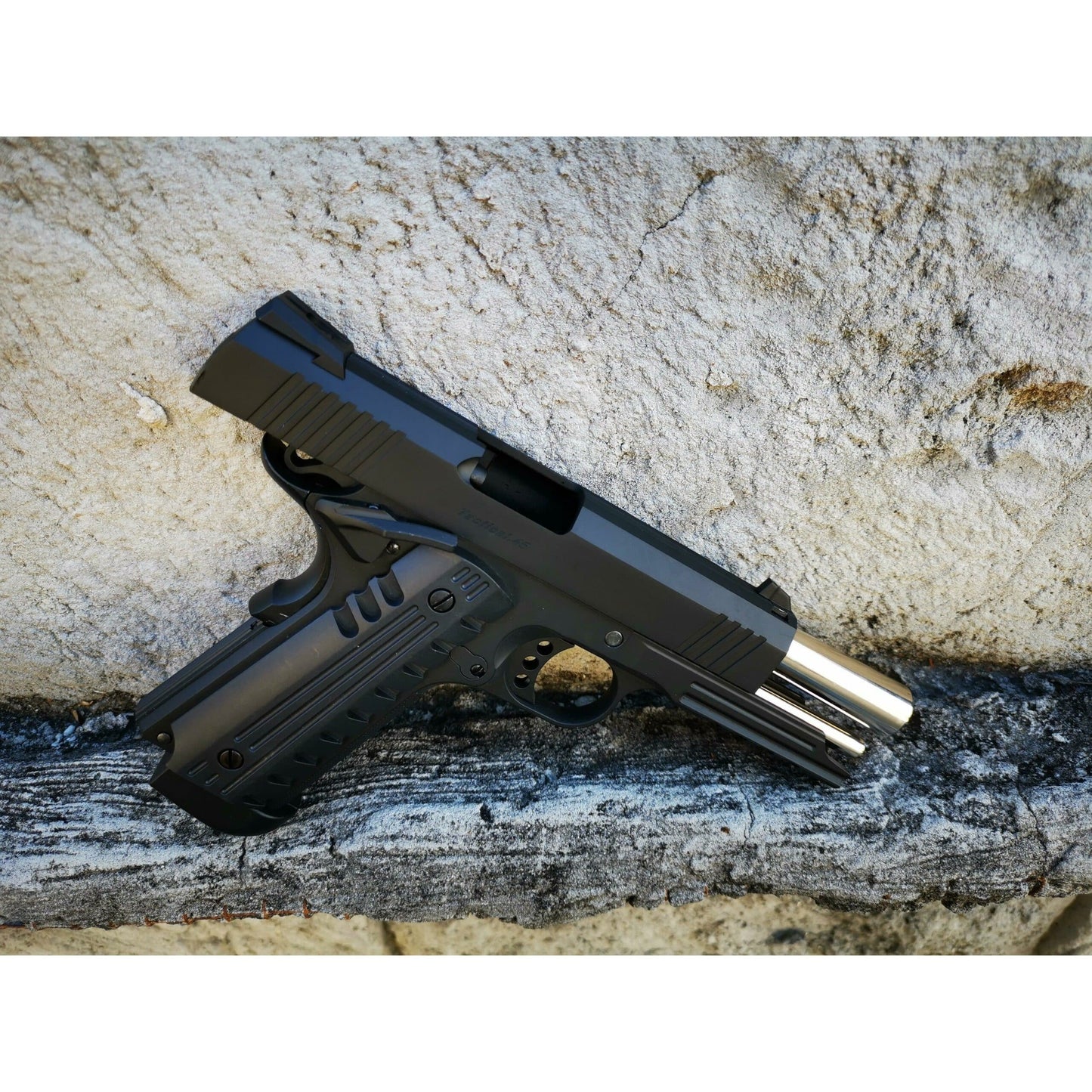 GOLDEN EAGLE 3322 OPS Tactical .45 Full Metal Gel Blaster GAS/CO2 POWERED Hi-Capa 4.3 VERSION GAS BLOWBACK