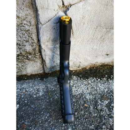 GOLDEN EAGLE 3368 1911 GEL BLASTER Hi-Capa 5.1 VERSION GAS/CO2 POWERED BLOWBACK CUSTOM NEGRO/DORADO