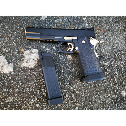 GOLDEN EAGLE 3343 FULL METAL CNC GMX SILVER SLIDE OPS MRP GEL BLASTER Hi-Capa 5.1 VERSIO GAS/CO2 POWERED BLOW BACK