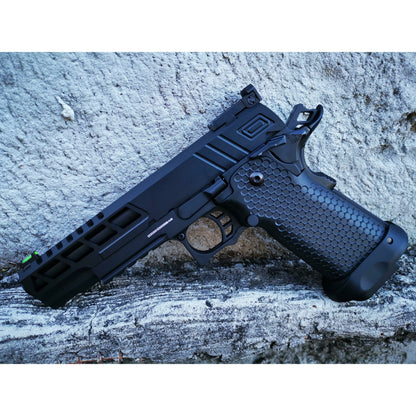 GOLDEN EAGLE 3341 Hi-Capa 5.1 GEL BLASTER GREEN GAS POWERED BLOWBACK CUSTOM NEW GEN
