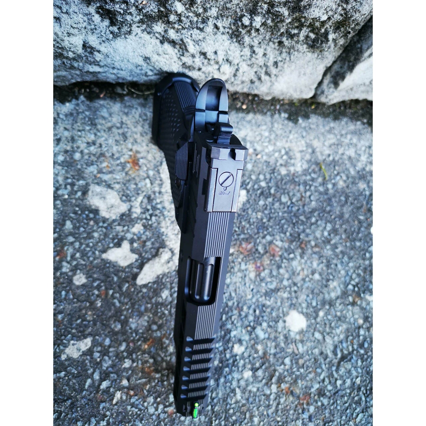 GOLDEN EAGLE 3341 Hi-Capa 5.1 GEL BLASTER GREEN GAS POWERED BLOWBACK CUSTOM NEW GEN