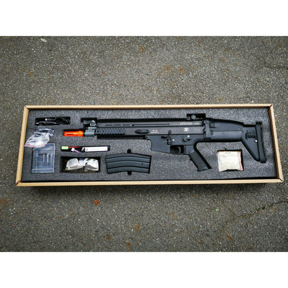 CYMA SCAR-L Metal Gel blaster AEG Black