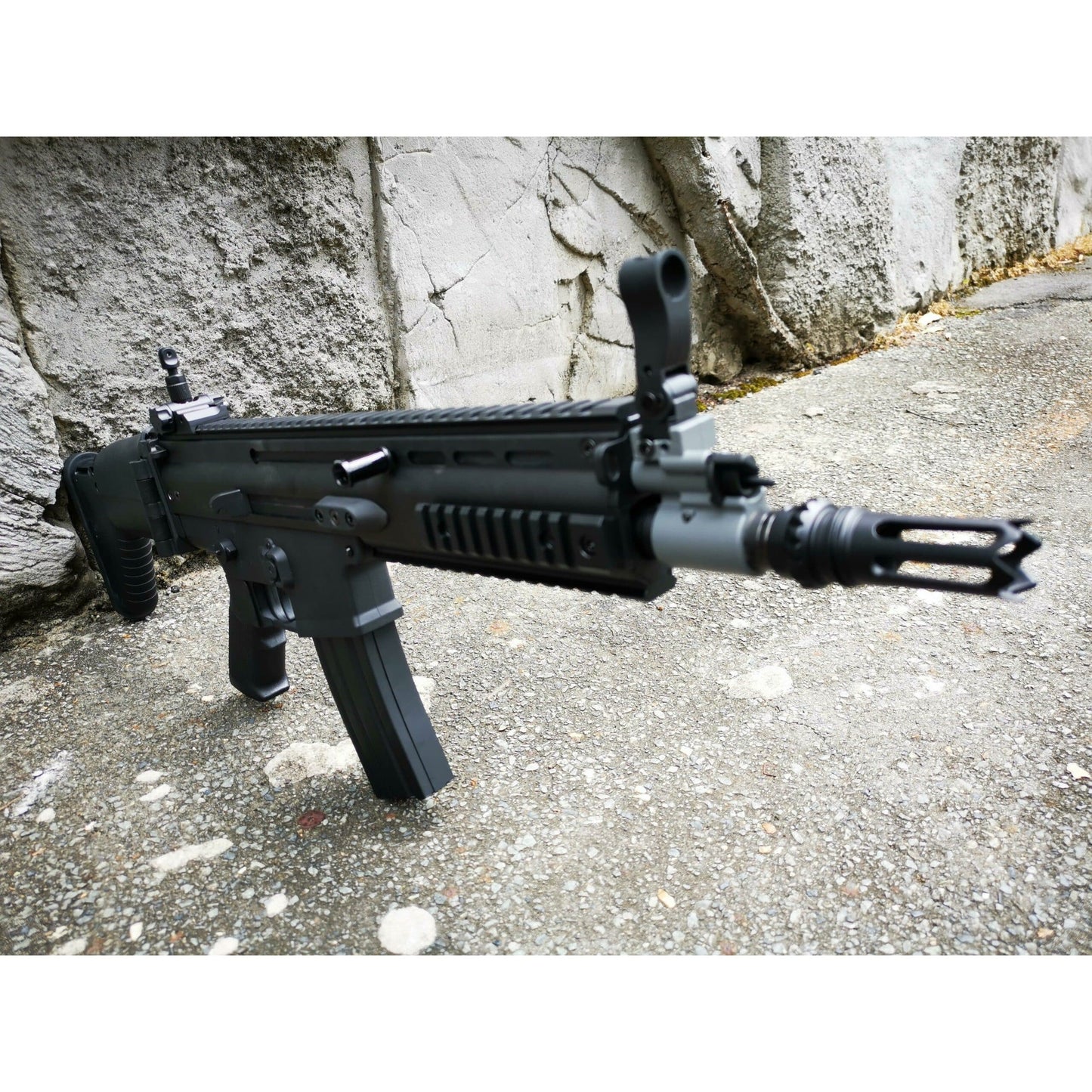 CYMA SCAR-L Metal Gel blaster AEG Black