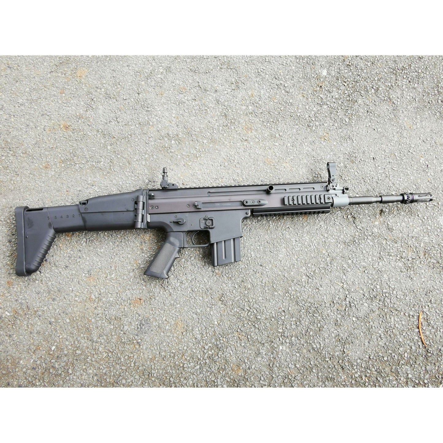SCAR-H Metal Gel blaster AEG Black