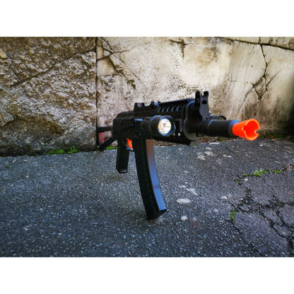 LeHui AK 74U Gel Blaster With Tactical Laser & Torch
