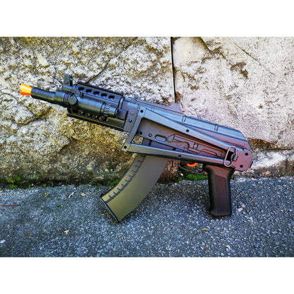 LeHui AK 74U Gel Blaster With Tactical Laser & Torch