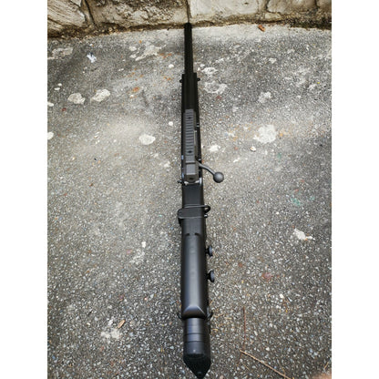 WELL MB08 Metal L96 AWM Bolt Action Gel Blaster Sniper Rifle w/ Folding Stock Color: Black