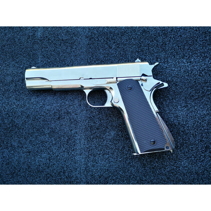 GOLDEN EAGLE 3305SV GM1911 GEL BLASTER GREEN GAS POWERED GAS BLOWBACK Chrome