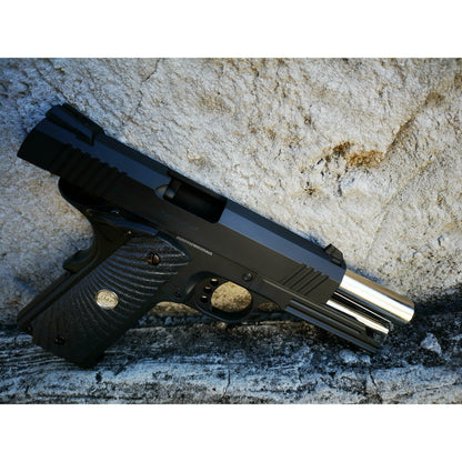 GOLDEN EAGLE 3326 HI-CAPA 4.3 OPS-Tactical Full Metal 1911 GEL BLASTER GREEN GAS/CO2 POWERED BLOW BACK