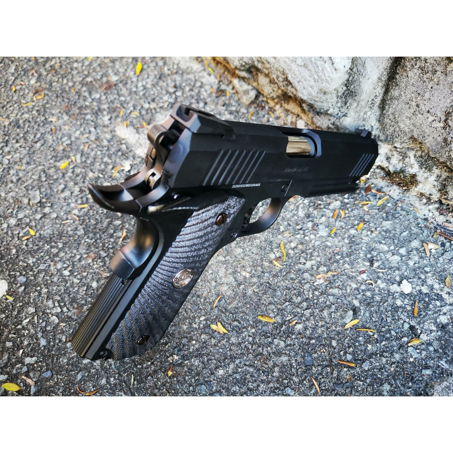 GOLDEN EAGLE 3326 HI-CAPA 4.3 OPS-Tactical Full Metal 1911 GEL BLASTER GREEN GAS/CO2 POWERED BLOW BACK