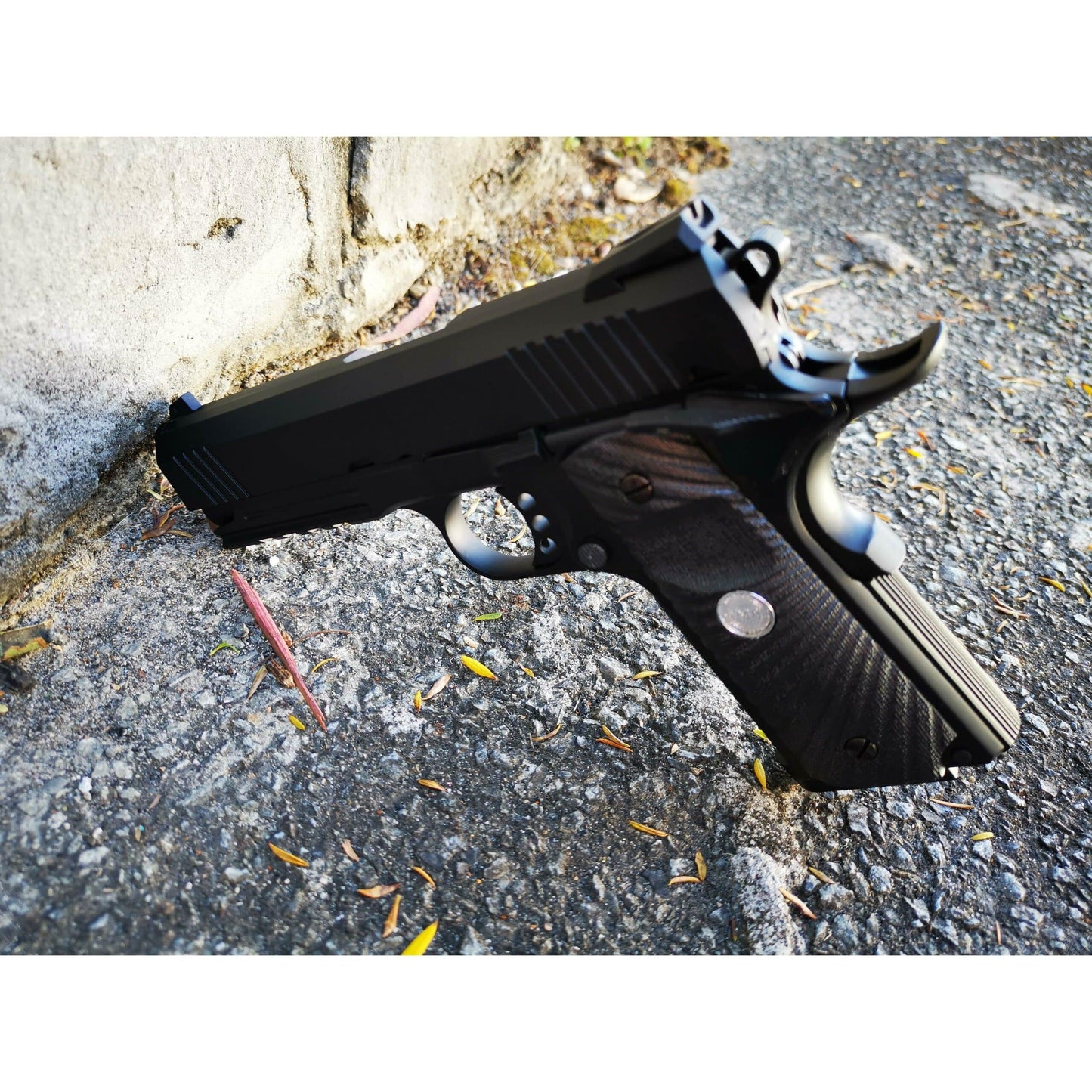 GOLDEN EAGLE 3326 HI-CAPA 4.3 OPS-Tactical Full Metal 1911 GEL BLASTER GREEN GAS/CO2 POWERED BLOW BACK