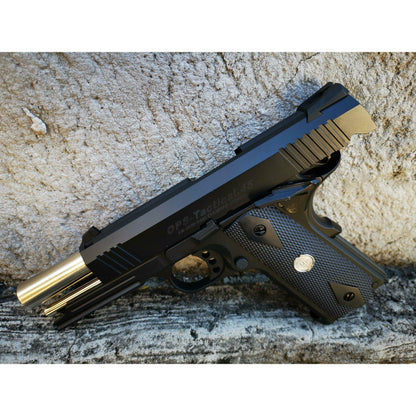 GOLDEN EAGLE 3325 HI-CAPA 4.3 OPS-Tactical Full Metal GEL BLASTER GREEN GAS/CO2 POWERED BLOW BACK