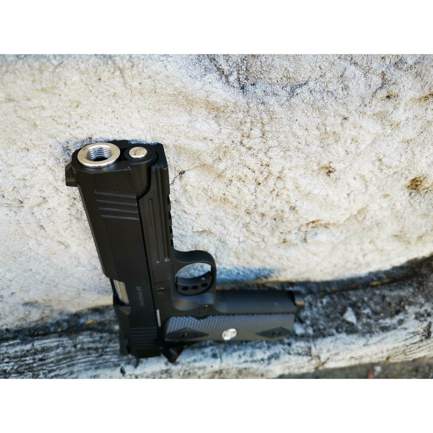 GOLDEN EAGLE 3325 HI-CAPA 4.3 OPS-Tactical Full Metal GEL BLASTER GREEN GAS/CO2 POWERED BLOW BACK