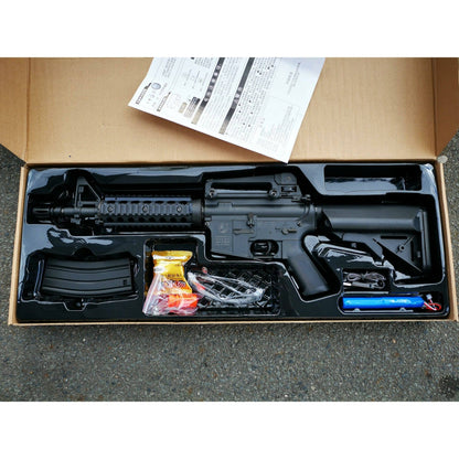 IHOBBY M4A1 Gen10 Gel Blaster With Carry Handle Package: Black