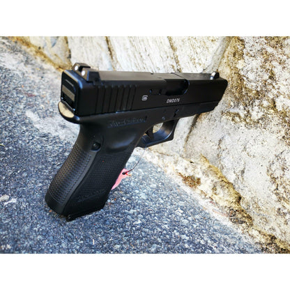 DOUBLE BELL Glock 19 GEN4 Gas Blowback Gel Blaster Full Engraving Resin Frame Edition Green Gas Version