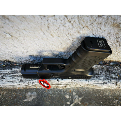 DOUBLE BELL Glock 19 GEN4 Gas Blowback Gel Blaster Full Engraving Resin Frame Edition Green Gas Version
