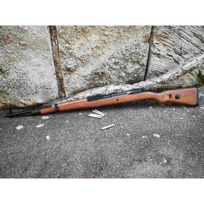 DOUBLE BELL Kar 98k Spring Air-Cocking Gel Blaster Spring Powered & Real Wood Version