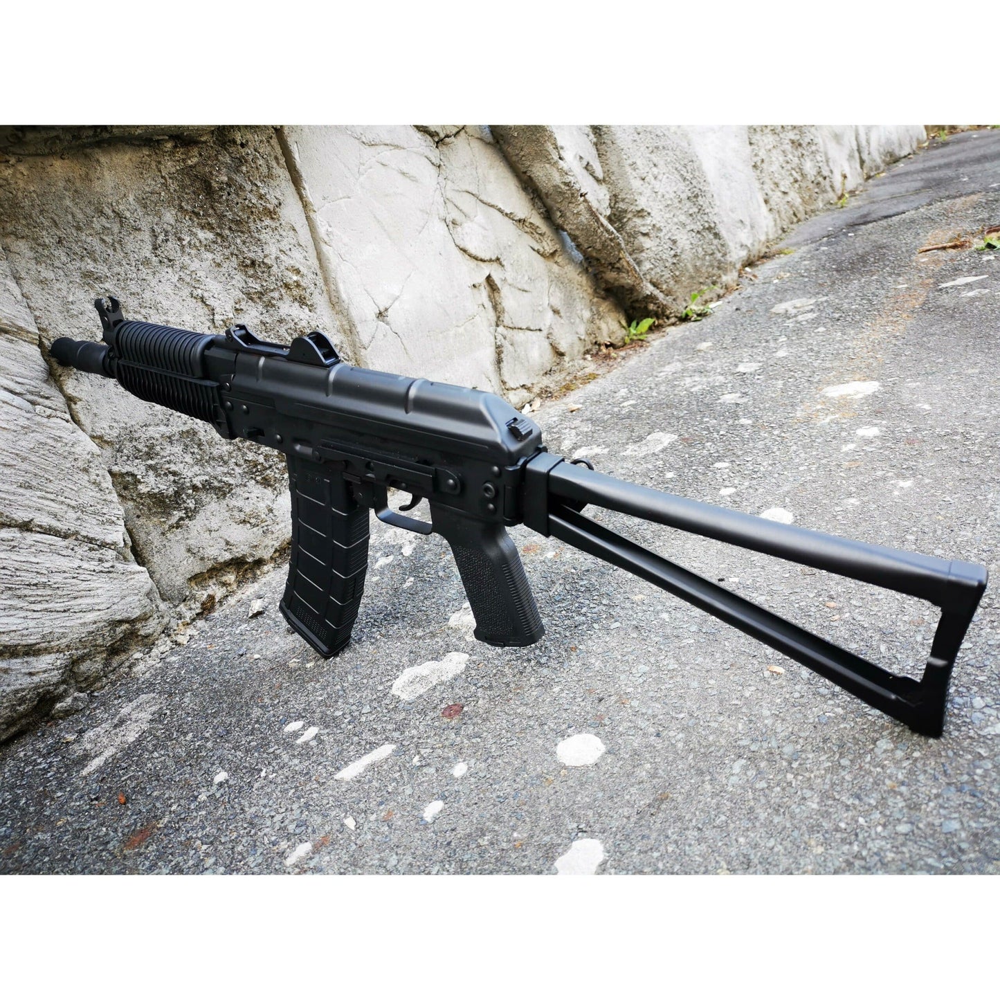 AK74U GAS POWERED GEL BLASTER GBB Subcarbine Replica