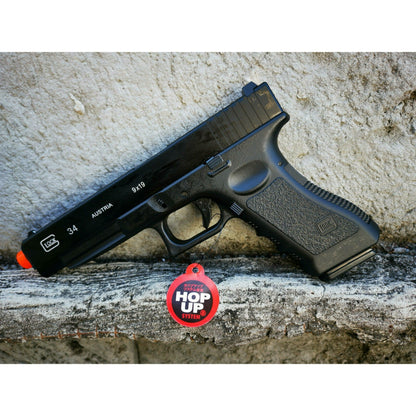 DOUBLE BELL Glock 34 Gel Blaster Gas Powered Blowback Metal Slide