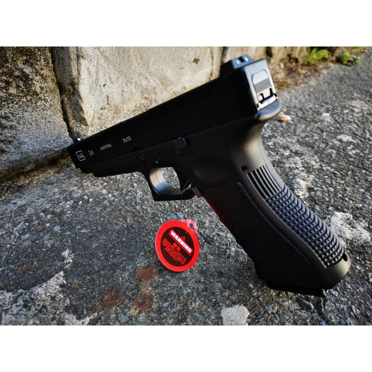 DOUBLE BELL Glock 34 Gel Blaster Gas Powered Blowback Metal Slide