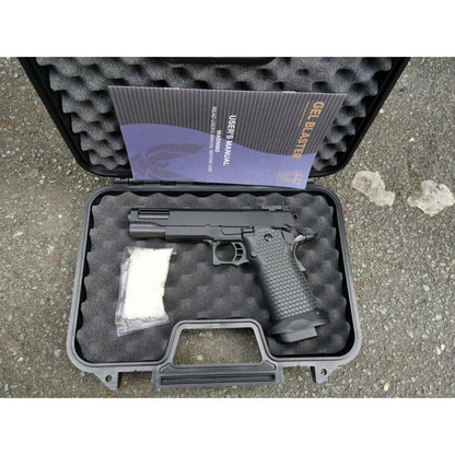 GOLDEN EAGLE 3334 FULL METAL CNC SLIDE GEL BLASTER GREEN GAS POWERED Hi-Capa 5.1 VERSION GAS BLOW BACK