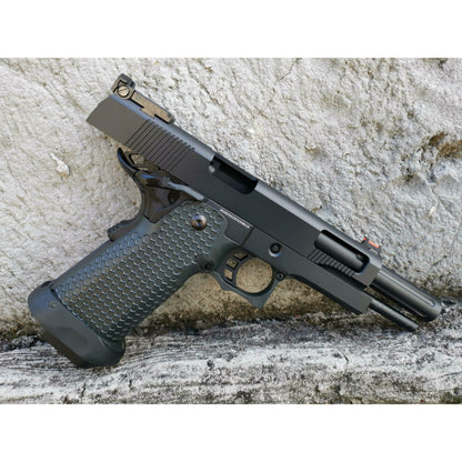 GOLDEN EAGLE 3334 FULL METAL CNC SLIDE GEL BLASTER GREEN GAS POWERED Hi-Capa 5.1 VERSION GAS BLOW BACK