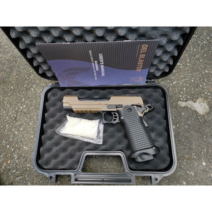 GOLDEN EAGLE 3401 FULL METAL CNC GMX 1T GEL BLASTER GREEN GAS POWERED Hi-Capa 5.1 VERSION GAS BLOW BACK