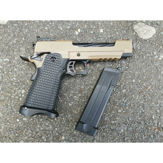 GOLDEN EAGLE 3401 FULL METAL CNC GMX 1T GEL BLASTER GREEN GAS POWERED Hi-Capa 5.1 VERSION GAS BLOW BACK