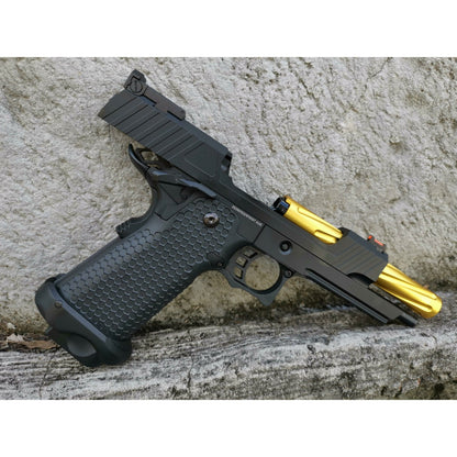 GOLDEN EAGLE 3403G FULL METAL CNC GMX 1G GEL BLASTER GREEN GAS POWERED Hi-Capa 5.1 VERSION GAS BLOW BACK