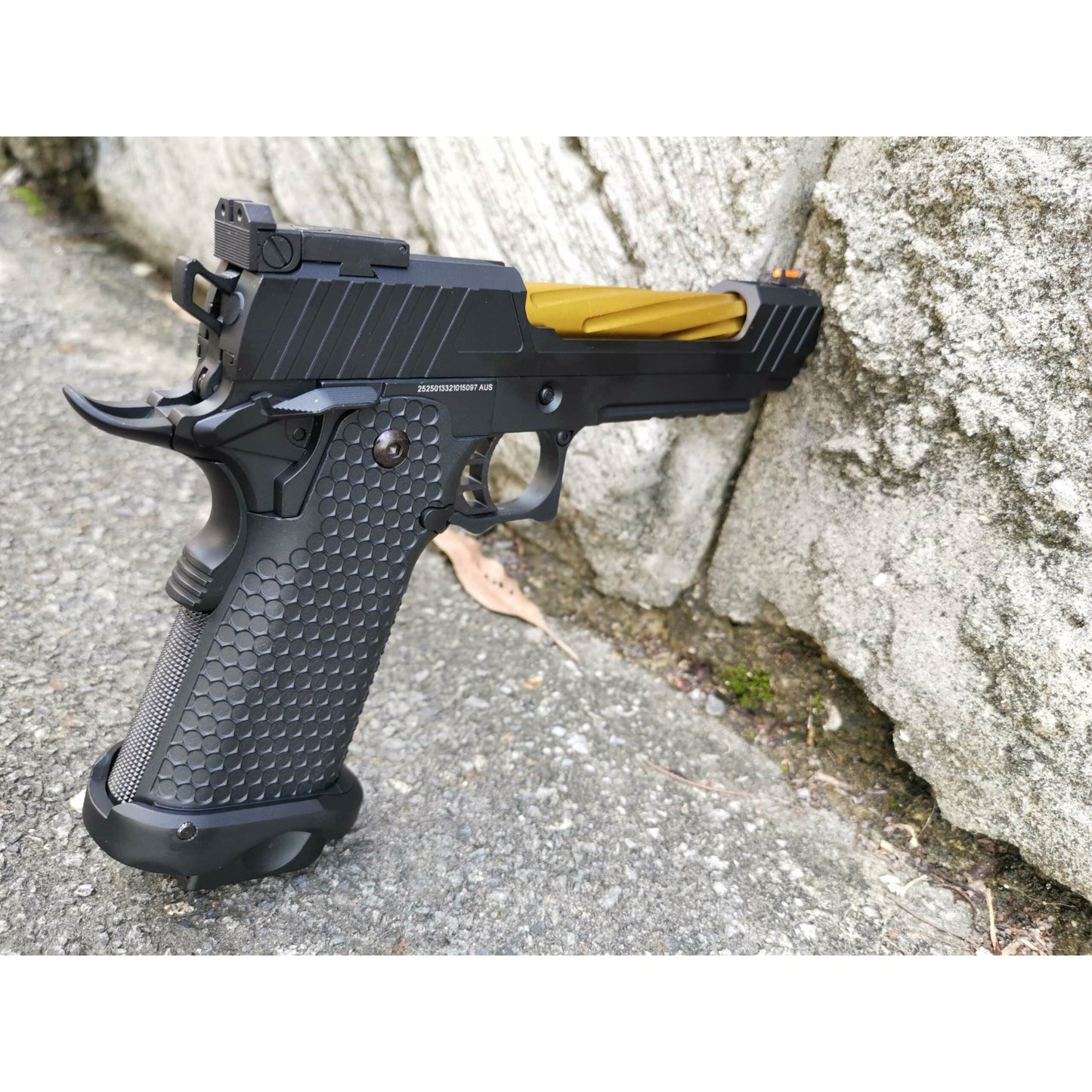GOLDEN EAGLE 3403G FULL METAL CNC GMX 1G GEL BLASTER GREEN GAS POWERED Hi-Capa 5.1 VERSION GAS BLOW BACK