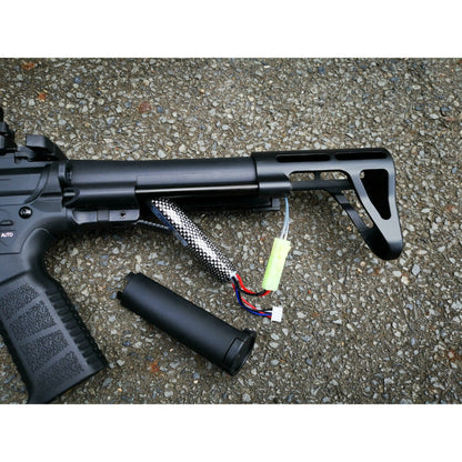 IHOBBY CQB T6 Full Metal CNC Custom MOSFET Gel Blaster Colour: Black