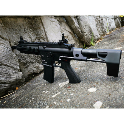DOUBLE BELL HK416C Real Engraved Metal Electric Gel Blaster Black