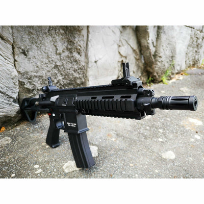 DOUBLE BELL HK416C Real Engraved Metal Electric Gel Blaster Black