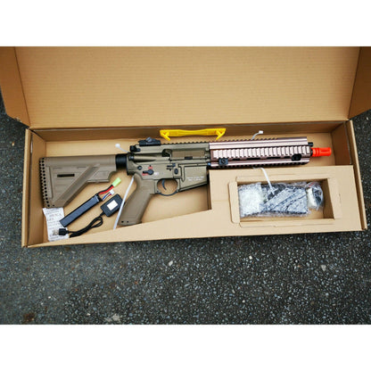 DOUBLE BELL HK416 A5 gel blaster AEG Colour: Tan