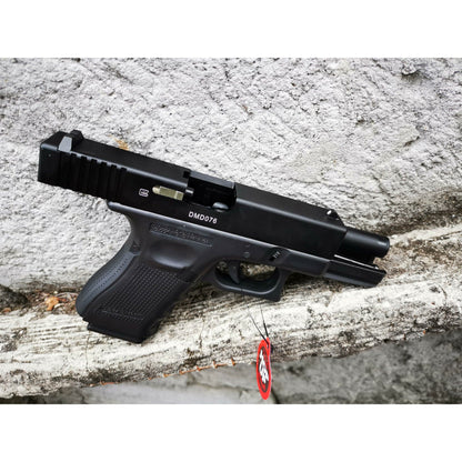 DOUBLE BELL Glock 21 Gas Blowback Gel Blaster CNC Slide Green Gas Version Semi/Full Auto