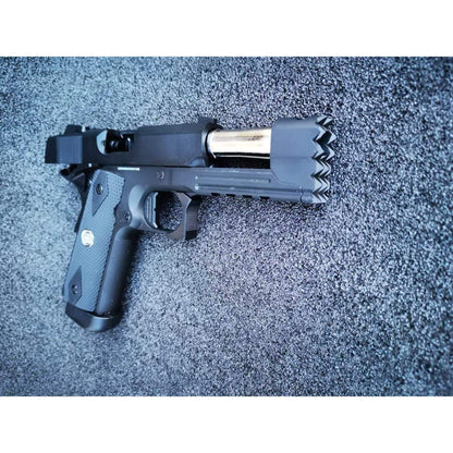 Golden Eagle 3319 CO2 Powered Hi-Capa Strike Warrior Gel Blaster Pistol Black