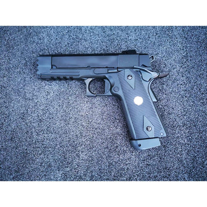 Golden Eagle 3319 CO2 Powered Hi-Capa Strike Warrior Gel Blaster Pistol Black
