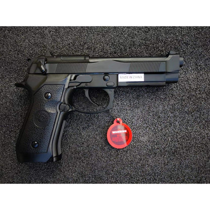 DOUBLE BELL Beretta M92 A1 M9 Gel Blaster Gas POWERED Blowback Black