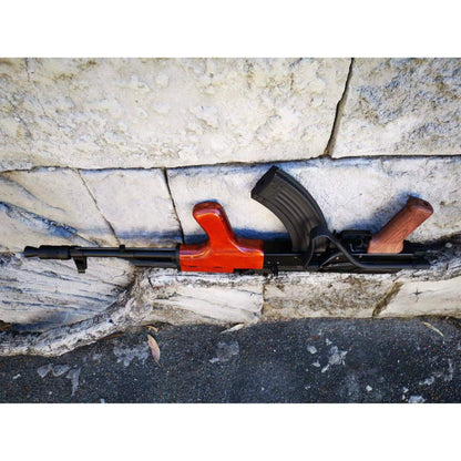 Double Bell 015B AK-AIMS AEG Gel Blaster With Real Wood Handguard