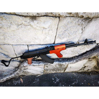 Double Bell 015B AK-AIMS AEG Gel Blaster With Real Wood Handguard