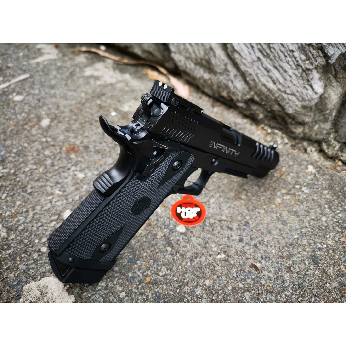 DOUBLE BELL Hi-Capa 5.1 OPS-MRP Gel blaster Gas POWERED Blowback Black