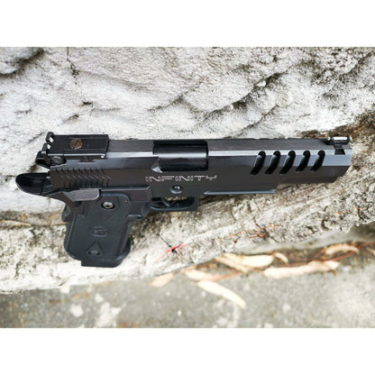 DOUBLE BELL Hi-Capa 5.1 OPS-MRP Gel blaster Gas POWERED Blowback Black