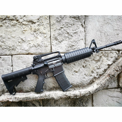 GOLDEN EAGLE MC6604M M4A1 FULL METAL GAS POWERED GEL BLASTER GREEN GAS BLOWBACK RIFLE Colour: Black