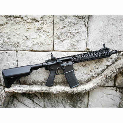 GOLDEN EAGLE MC6593M MK18 MOD1 FULL METAL GEL BLASTER GREEN GAS POWERED GAS BLOWBACK RIFLE Colour: Black