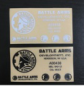M4 gel blaster black white color metal feel sticker