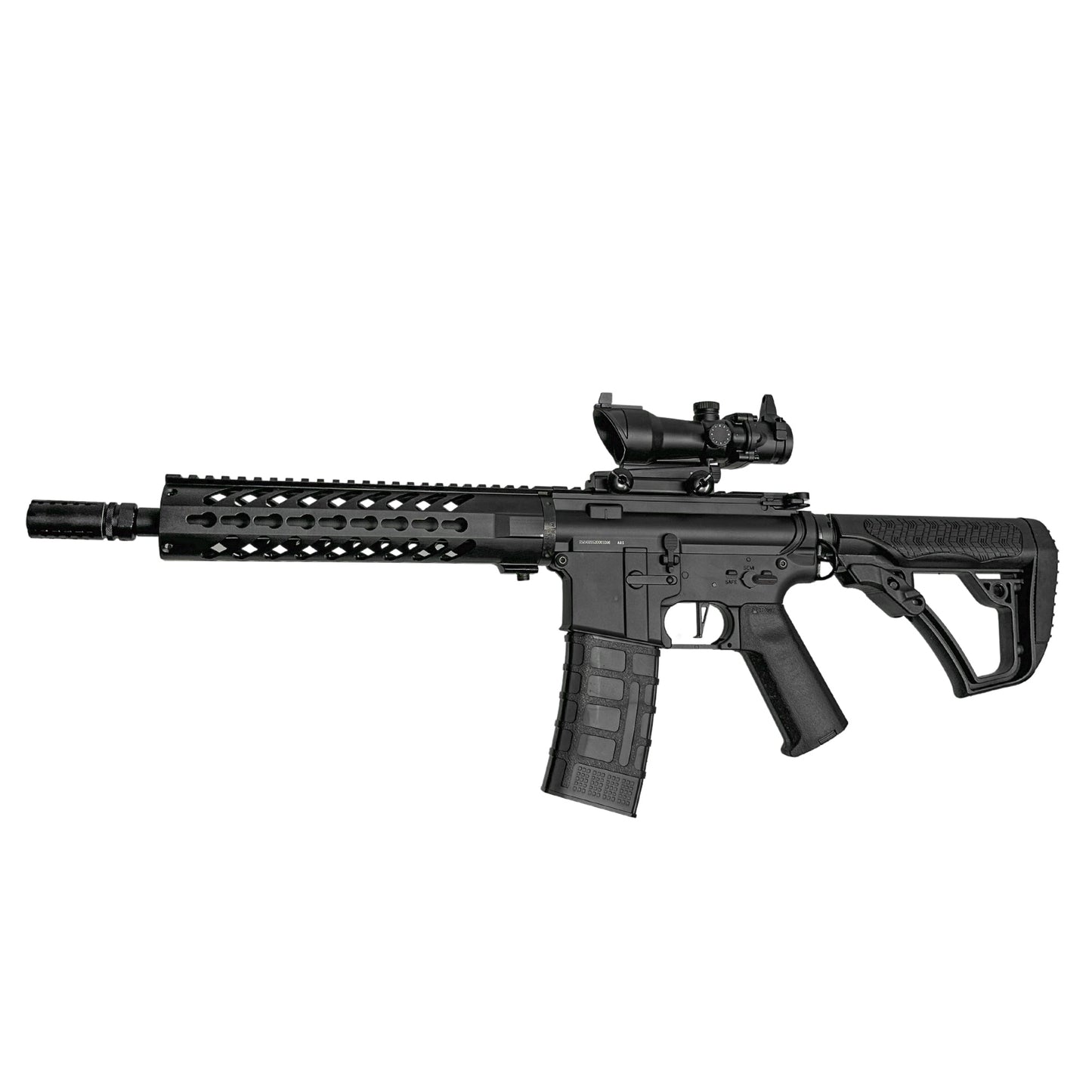 "Midnight Vulture" Comp Stage 3 CGB Custom Rifle - Gel Blaster (Metal)