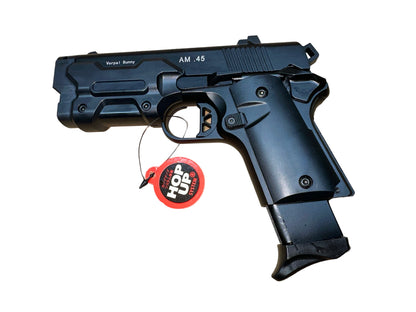 DOUBLE BELL 796 Vorpal Bunny AM.45 Gel blaster Gas POWERED Blowback Black