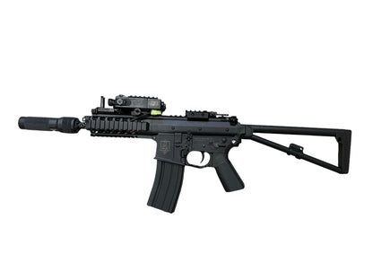 DOUBLE BELL 808 PDW Gel Blaster AEG Colour: black